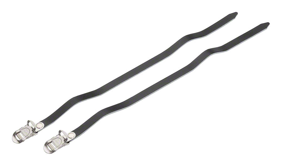 MKS Single Leather Toe Strap - Black